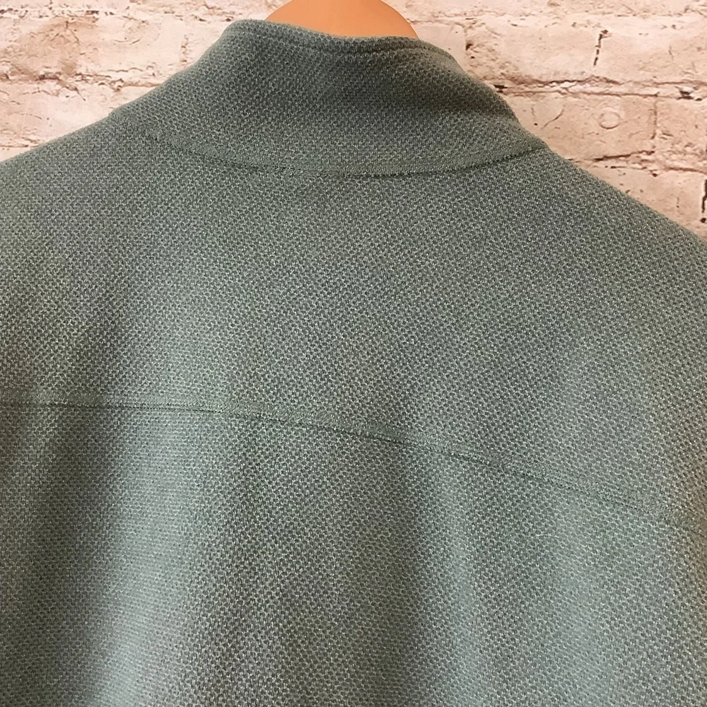 Men’s The North Face Olive Textured Full Zip-Up Jacket XL